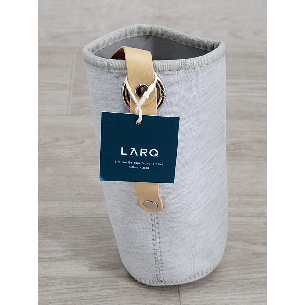 NWT LARQ Limited Edition Travel Sleeve Gray for 740ml / 25oz Bottle